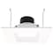 Satco 13W LED Retrofit Downlight - 5-6 in. Square Starfish IOT - RGB & Tunable White - 120V 90 CRI White S11571 - alternate 5